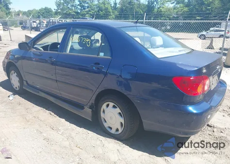 2004 Toyota Corolla Ce из США, поврежденный, VIN JTDBR32E342042455